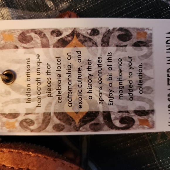 Handcrafted In India Vintage Look Woven Leather Hobo Handbag Satchel Purse - Picture 2 of 6